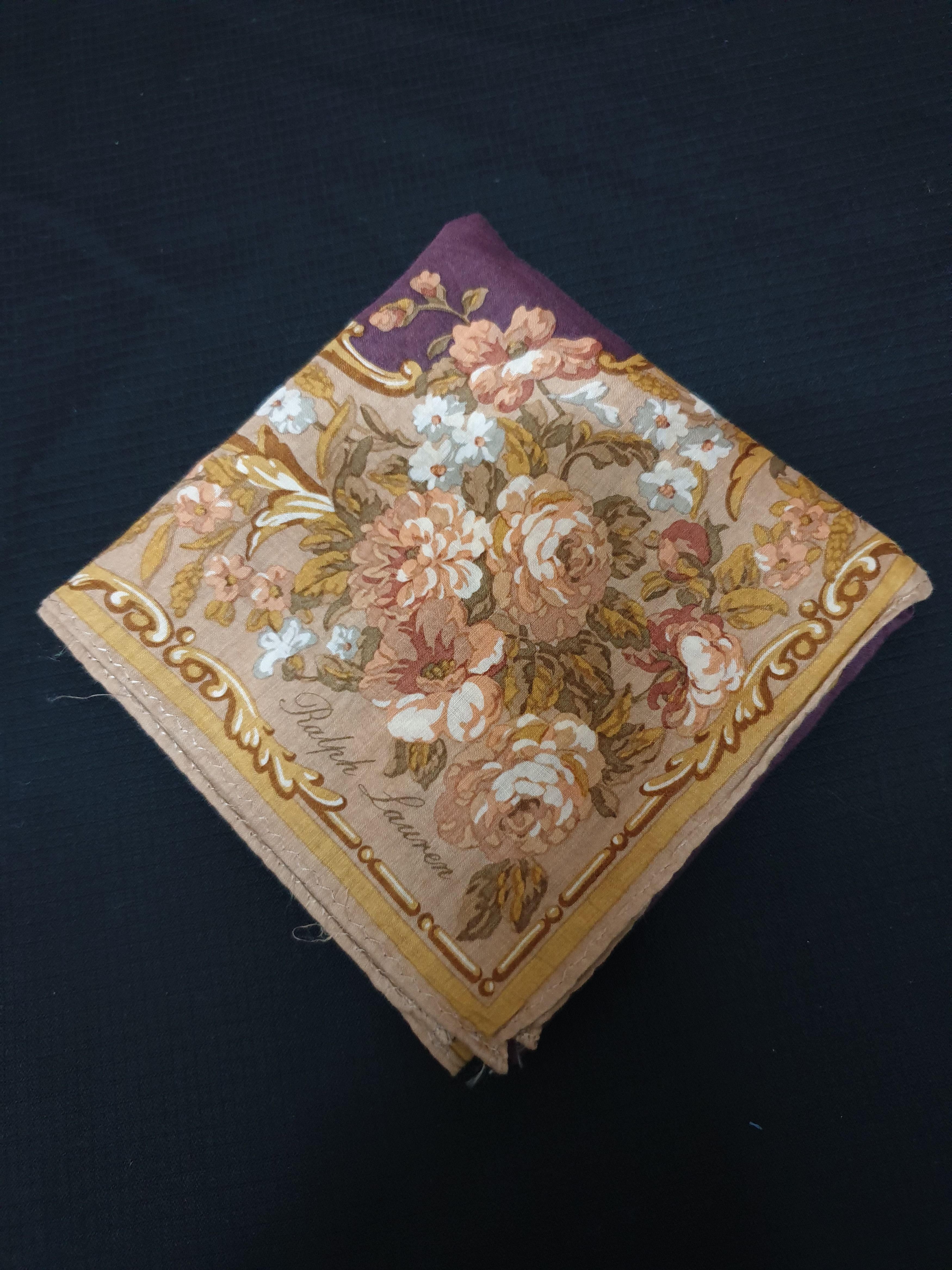 Ralph Lauren Handky bandana ralph lauren floral sweet famous handkerchief Size ONE SIZE - 1 Thumbnail