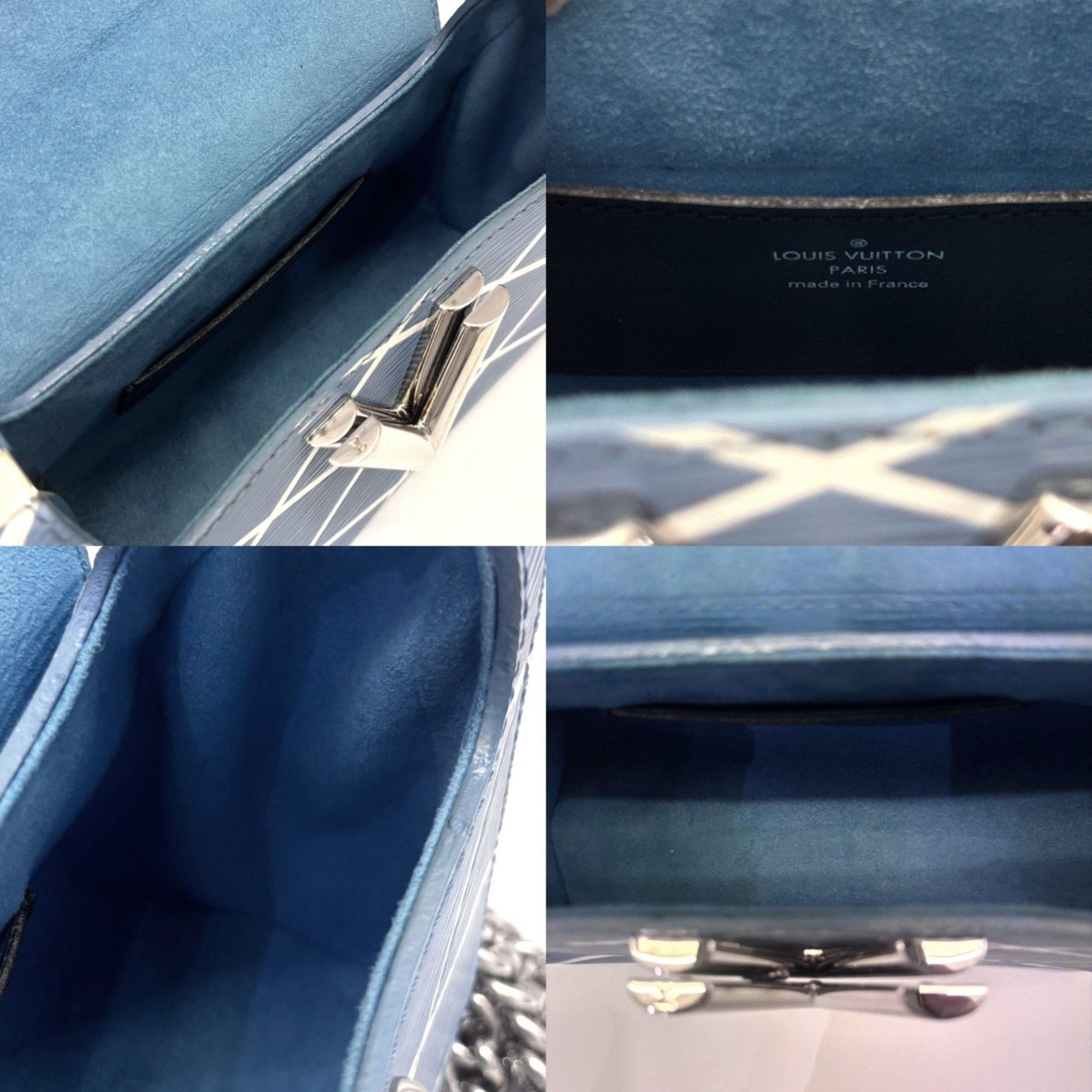 Louis Vuitton Louis Vuitton Twist PM Shoulder Bag Epi Maltage Blue Light M50119 LOUIS VUITTON Size ONE SIZE - 8 Thumbnail