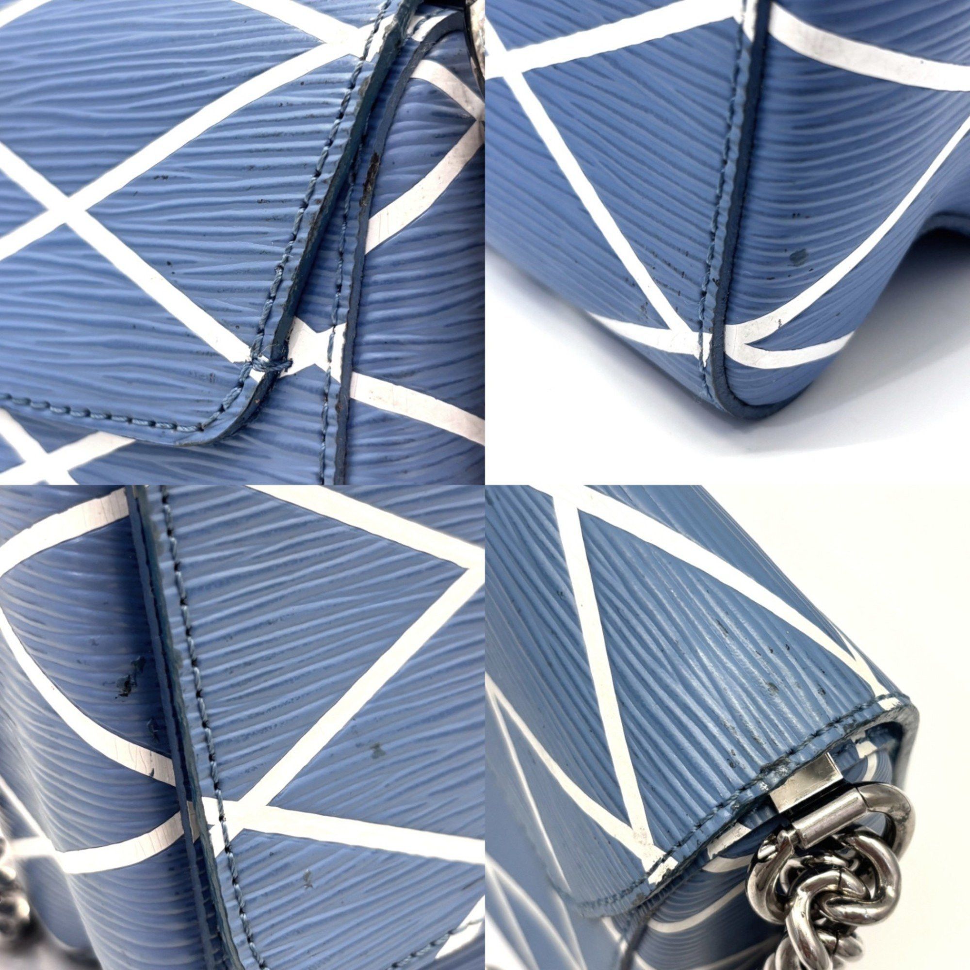 Louis Vuitton Louis Vuitton Twist PM Shoulder Bag Epi Maltage Blue Light M50119 LOUIS VUITTON Size ONE SIZE - 6 Thumbnail