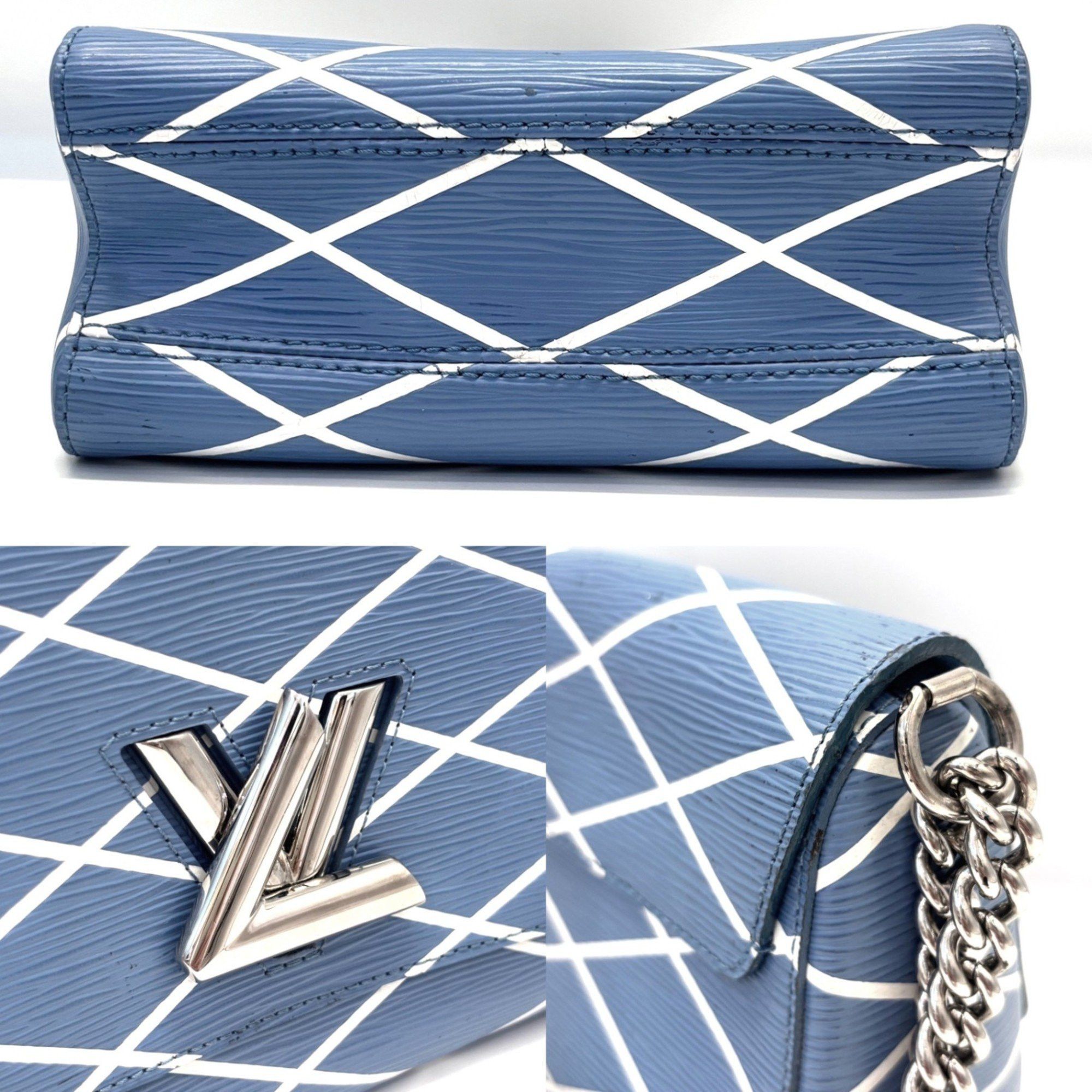 Louis Vuitton Louis Vuitton Twist PM Shoulder Bag Epi Maltage Blue Light M50119 LOUIS VUITTON Size ONE SIZE - 4 Thumbnail