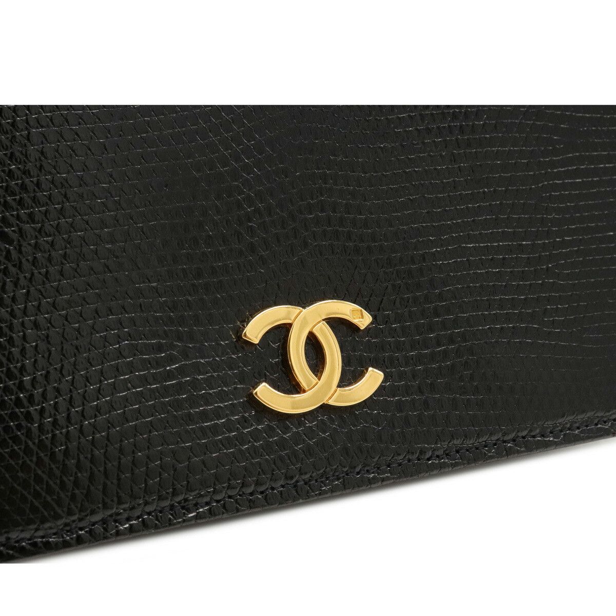 Chanel Chanel Chanel Coco Mark Lizard Shoulder Bag Natural Material Shoulder Bag DUTY FREE for USA Size ONE SIZE - 8 Thumbnail