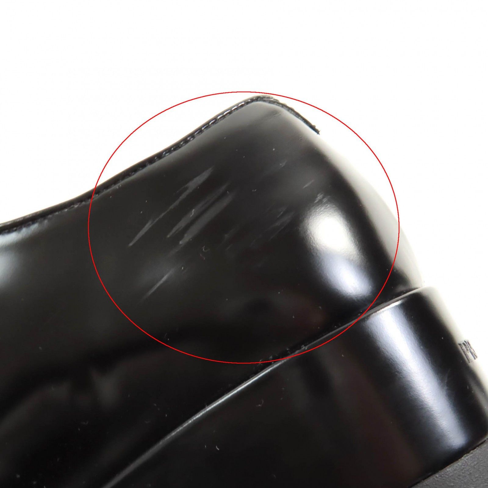 Prada Prada Prada Back logo leather lace-up platform dress shoes Leather Shoes DUTY FREE for USA Size ONE SIZE - 14 Thumbnail
