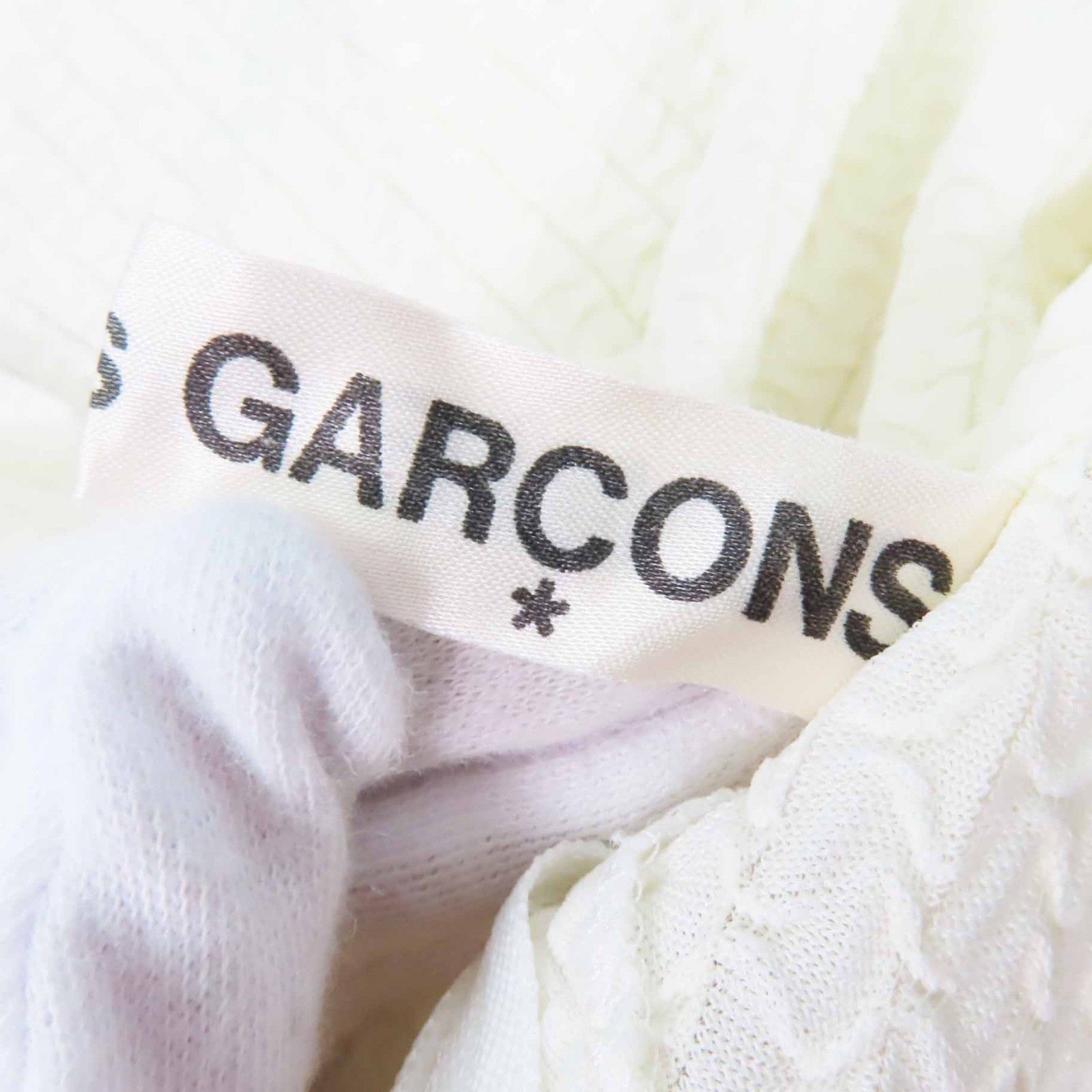 Comme des Garcons 川久保玲 COMME des GARCONS Openwork Design Acetate Nylon Knit Others Tops GB-11019M DUTY FREE for USA Size ONE SIZE - 7 Thumbnail