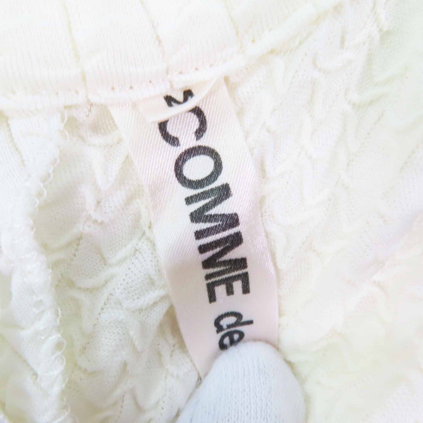 Comme des Garcons 川久保玲 COMME des GARCONS Openwork Design Acetate Nylon Knit Others Tops GB-11019M DUTY FREE for USA Size ONE SIZE - 6 Thumbnail