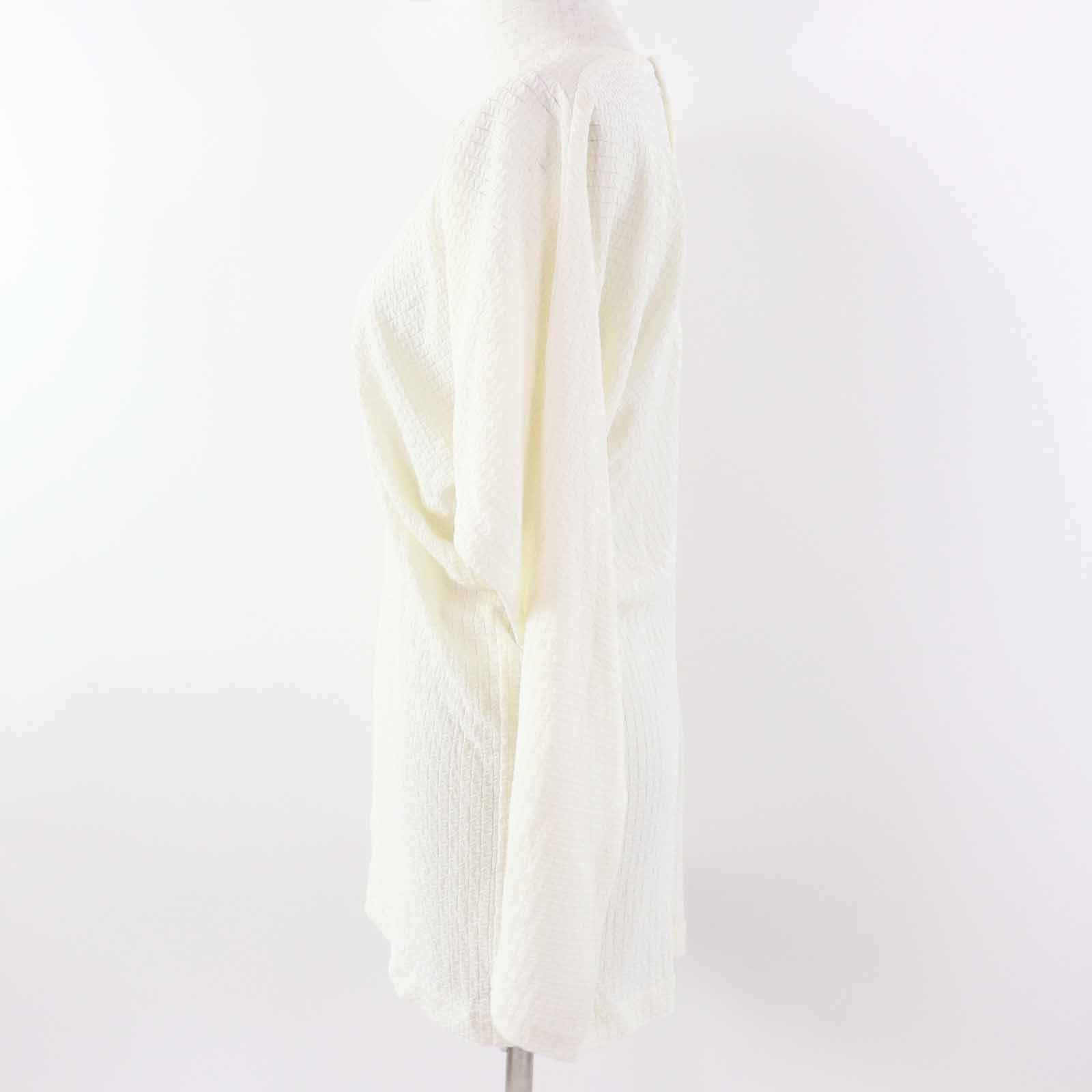 Comme des Garcons 川久保玲 COMME des GARCONS Openwork Design Acetate Nylon Knit Others Tops GB-11019M DUTY FREE for USA Size ONE SIZE - 3 Thumbnail