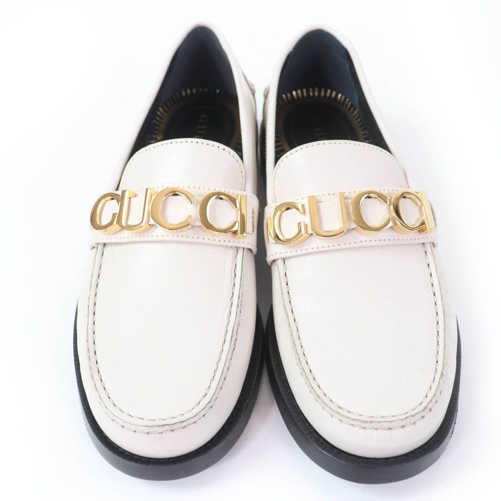 Gucci Gucci Gucci loafers leather loafers Leather Shoes 700036 DUTY FREE for USA Size ONE SIZE - 4 Thumbnail