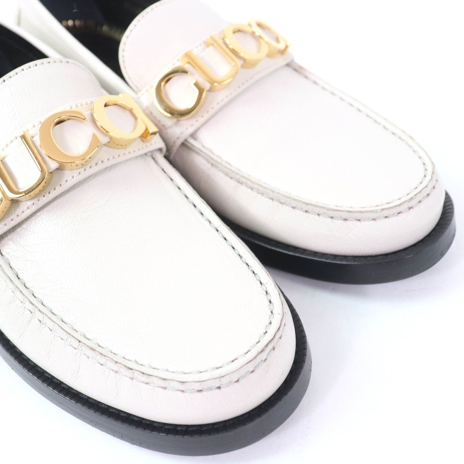 Gucci Gucci Gucci loafers leather loafers Leather Shoes 700036 DUTY FREE for USA Size ONE SIZE - 8 Thumbnail
