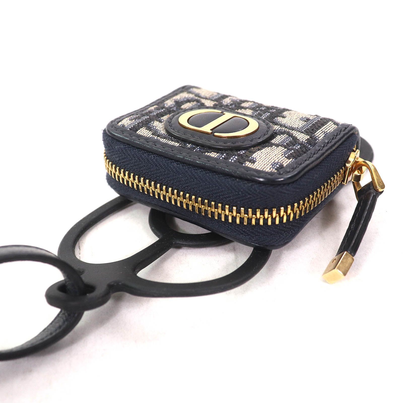 Dior Dior Christian Dior 30 MONTAIGNE Oblique Trotter AirPods Phone Holder Canvas Phonecase S2101UTZQ DUTY FREE for USA Size ONE SIZE - 3 Thumbnail