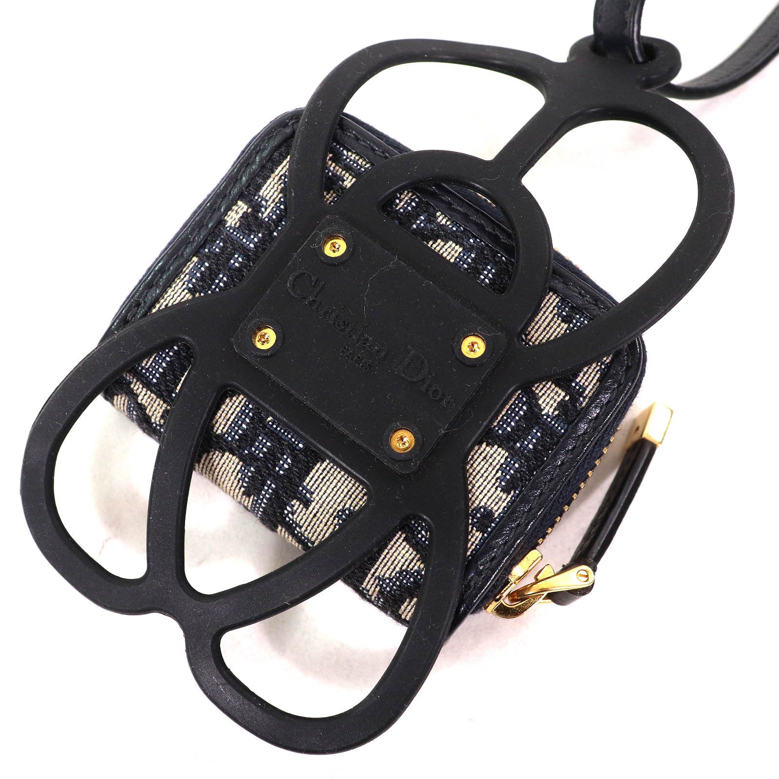 Dior Dior Christian Dior 30 MONTAIGNE Oblique Trotter AirPods Phone Holder Canvas Phonecase S2101UTZQ DUTY FREE for USA Size ONE SIZE - 4 Thumbnail