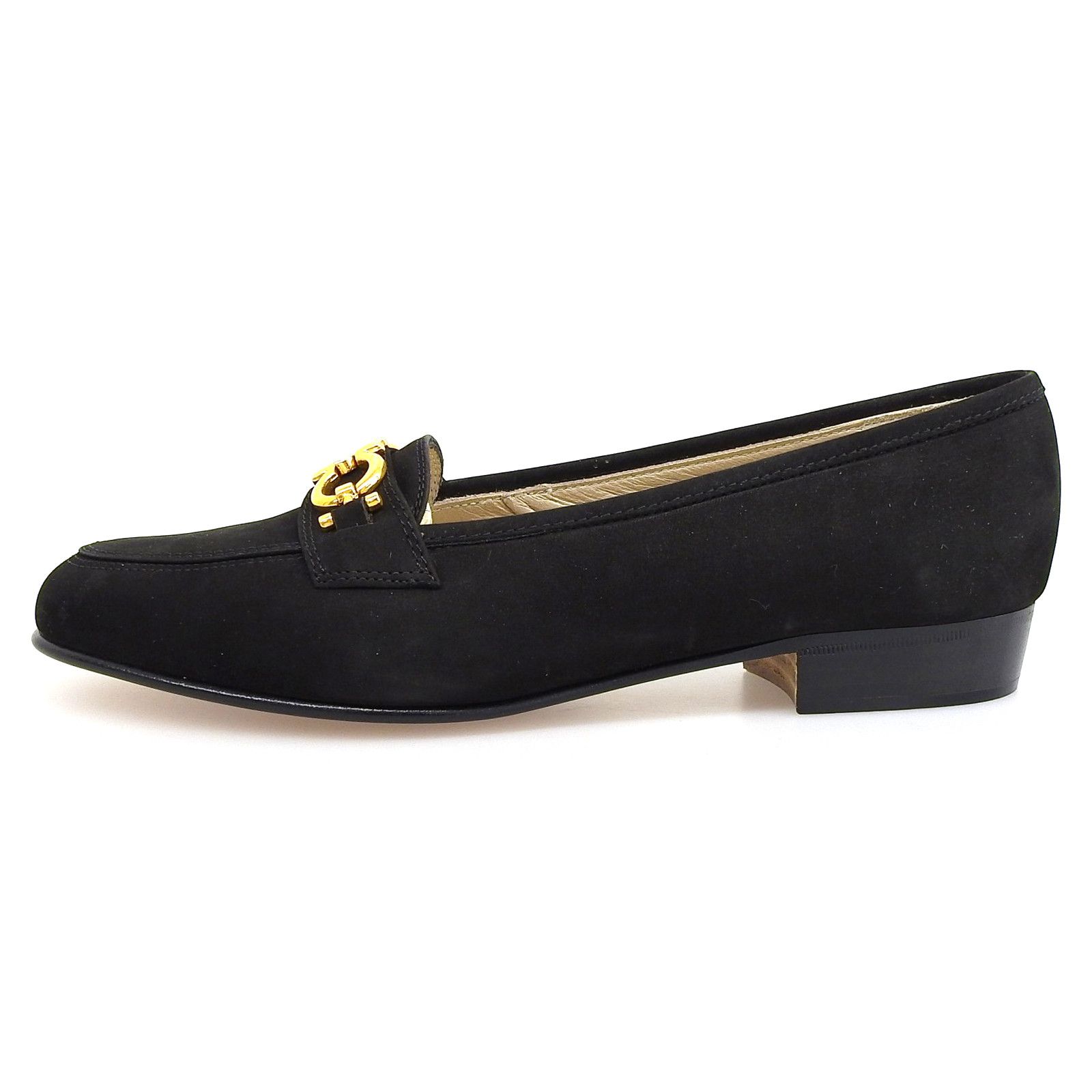 Salvatore Ferragamo Salvatore Ferragamo Salvatore Ferragamo BABS Nubuck Pumps Suede Shoes DUTY FREE for USA Size ONE SIZE - 3 Thumbnail