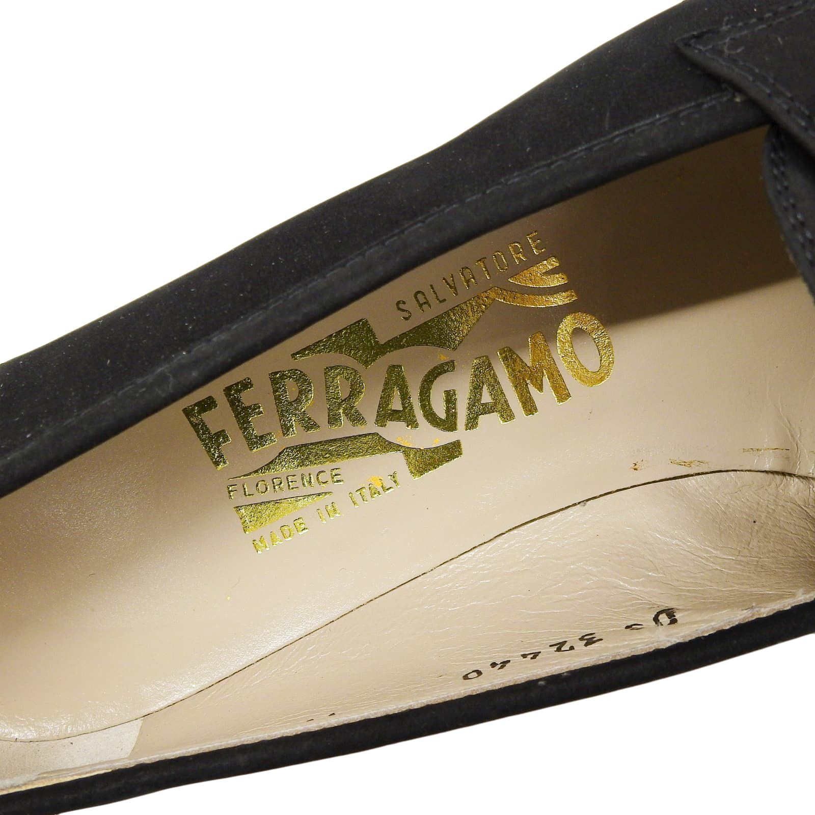 Salvatore Ferragamo Salvatore Ferragamo Salvatore Ferragamo BABS Nubuck Pumps Suede Shoes DUTY FREE for USA Size ONE SIZE - 8 Thumbnail