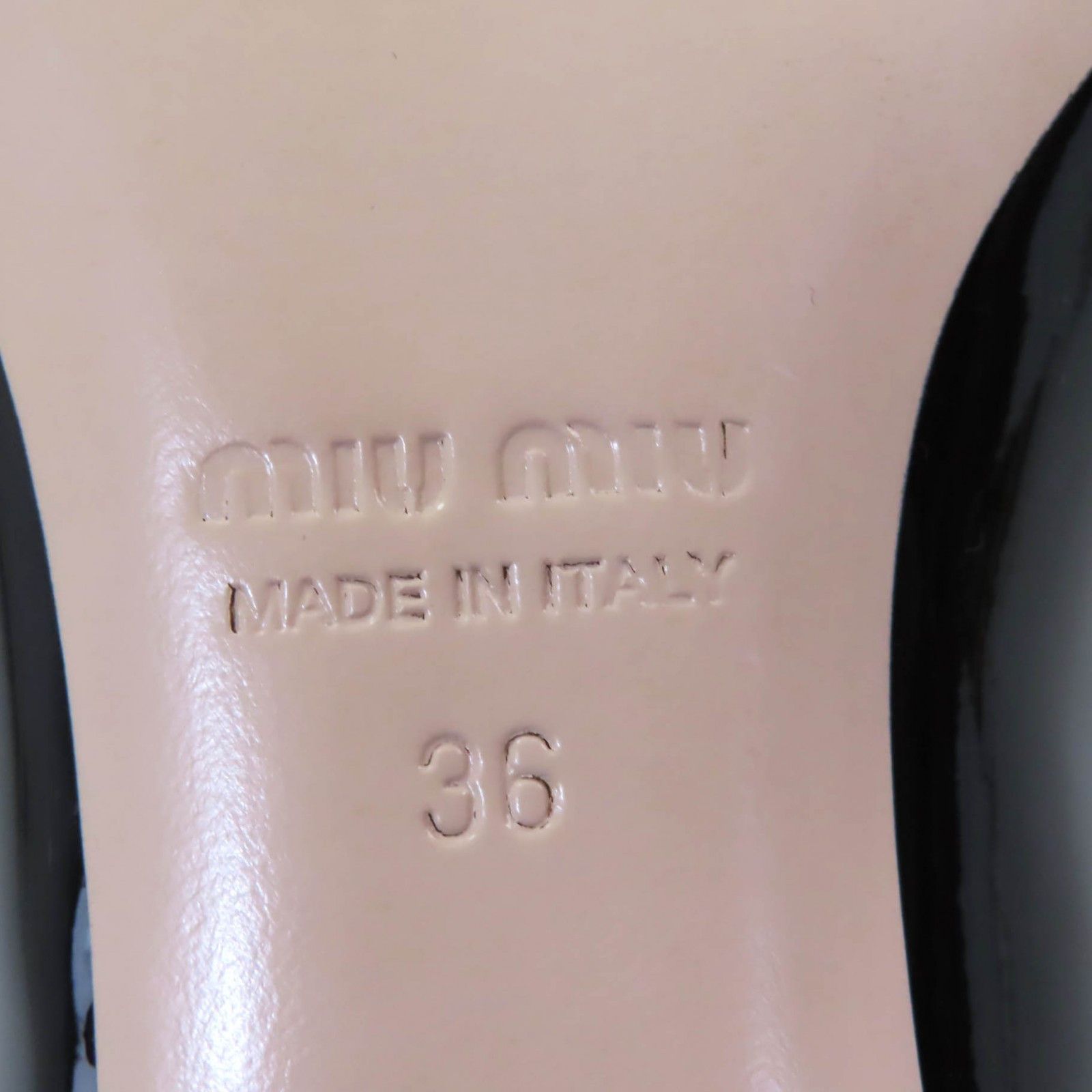 Miu Miu Miu Miu Miu Miu Patent leather Pumps Leather Shoes DUTY FREE for USA Size ONE SIZE - 10 Thumbnail