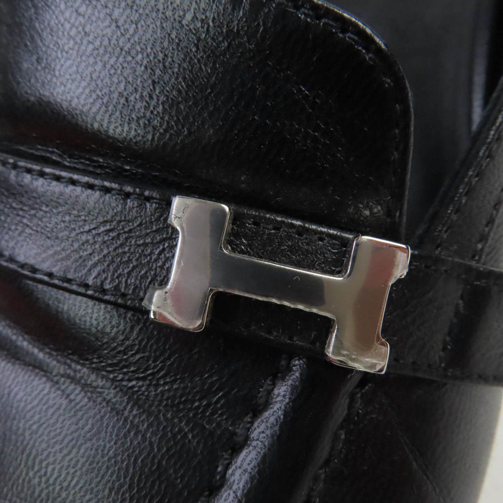 Hermes Hermes Hermes Anfini Strap Leather Pumps Leather Shoes DUTY FREE for USA Size ONE SIZE - 9 Thumbnail