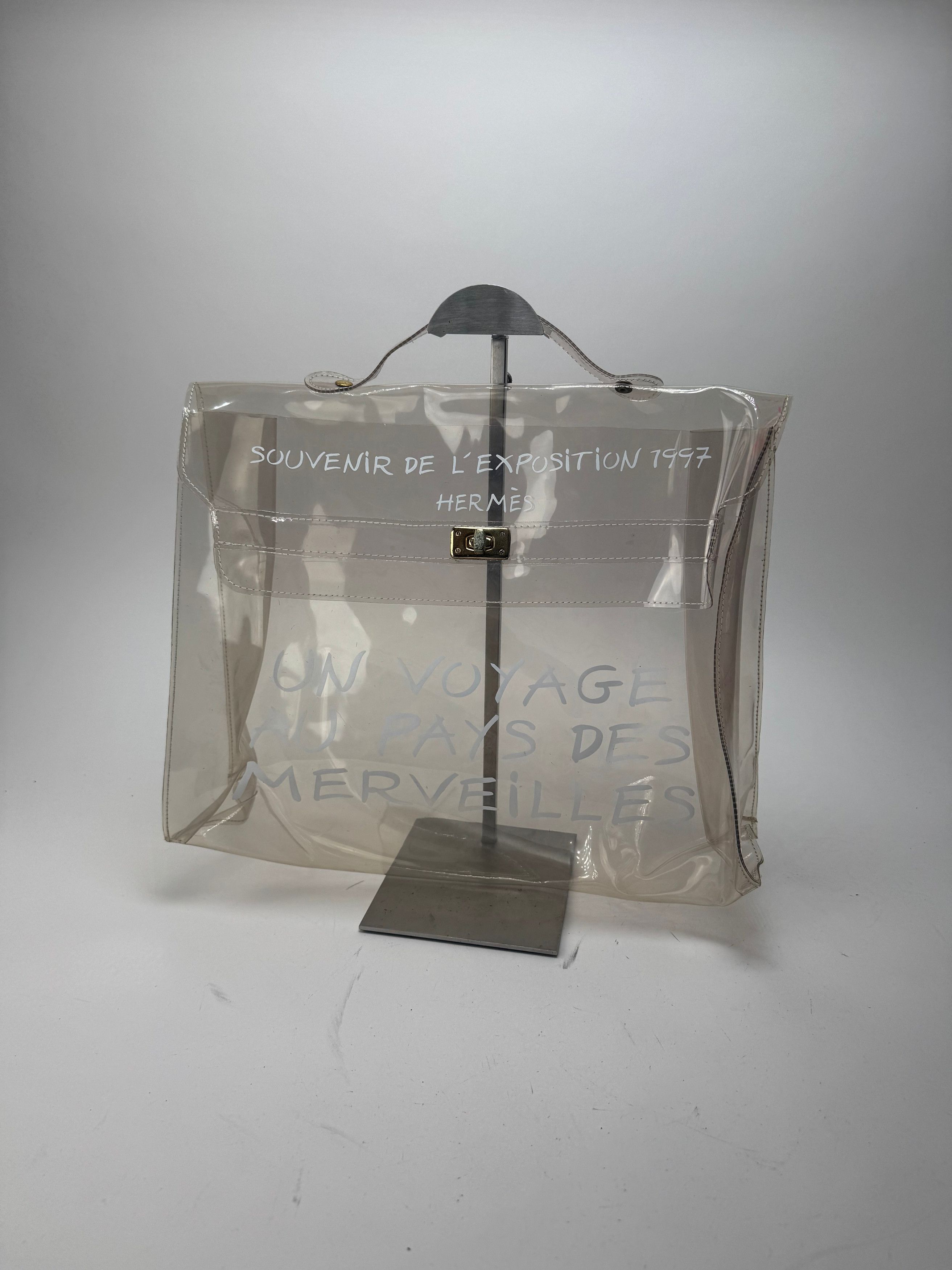 Other Vintage Hermes Transparent PVC Kelly Bag Size ONE SIZE - 6 Thumbnail