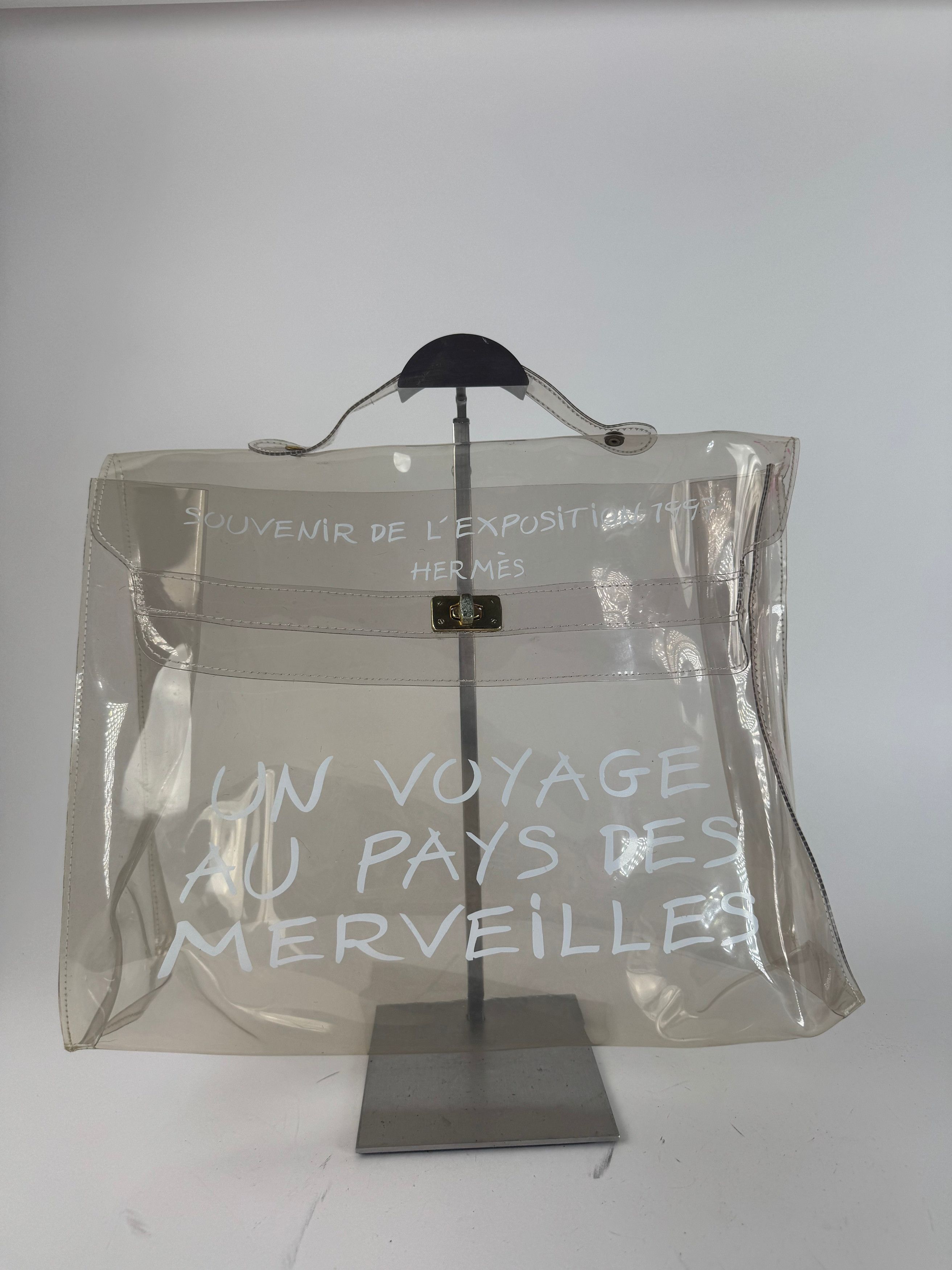Other Vintage Hermes Transparent PVC Kelly Bag Size ONE SIZE - 5 Thumbnail