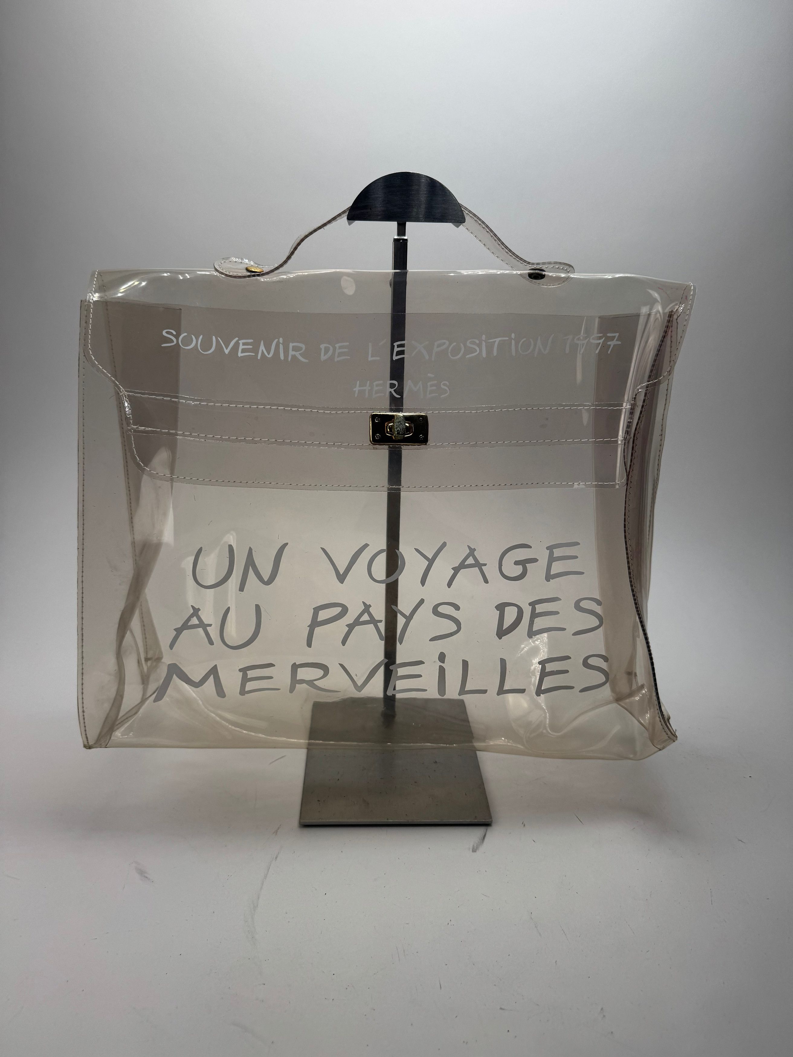 Other Vintage Hermes Transparent PVC Kelly Bag Size ONE SIZE - 12 Thumbnail