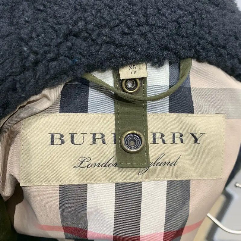 Burberry Burberry Military Green Cotton Trench Coat Size XS / US 0-2 / IT 36-38 - 3 Thumbnail