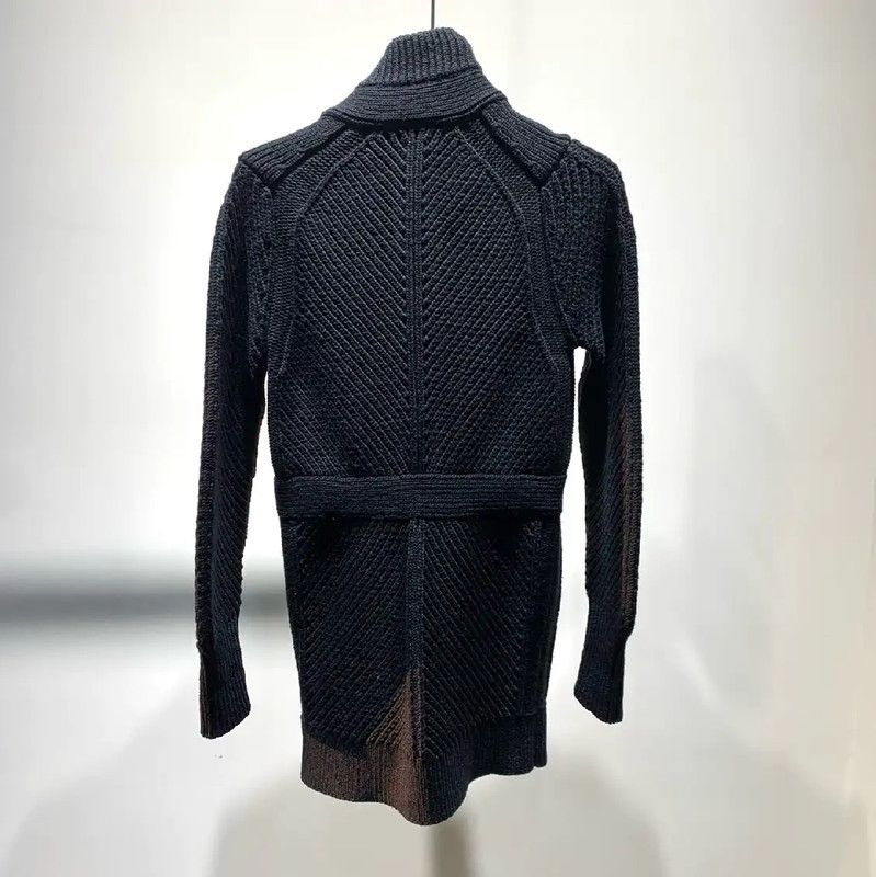 Burberry Burberry Gray Wool Women’s Cardigan Size S / US 4 / IT 40 - 2 Thumbnail