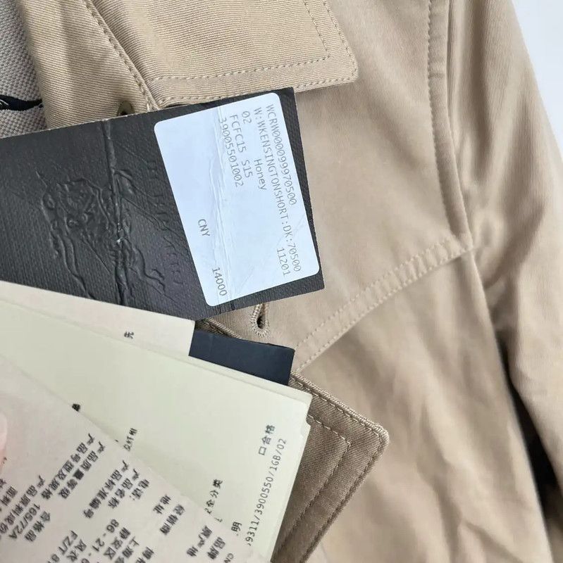 Burberry Burberry Women's Khaki Trench Coat Size XS / US 0-2 / IT 36-38 - 3 Thumbnail