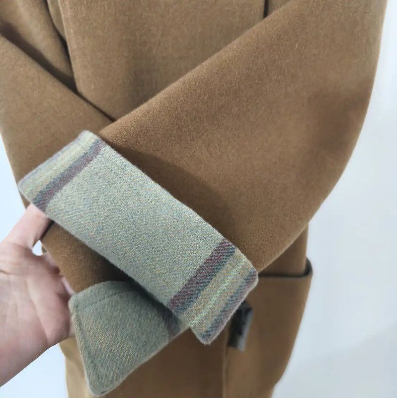 Burberry Burberry Winter Brown Wool Mid-Length Coat Size M / US 6-8 / IT 42-44 - 7 Thumbnail