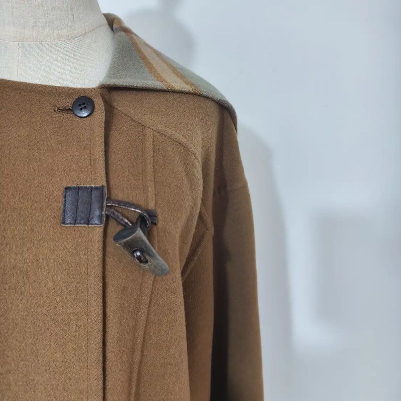 Burberry Burberry Winter Brown Wool Mid-Length Coat Size M / US 6-8 / IT 42-44 - 5 Thumbnail