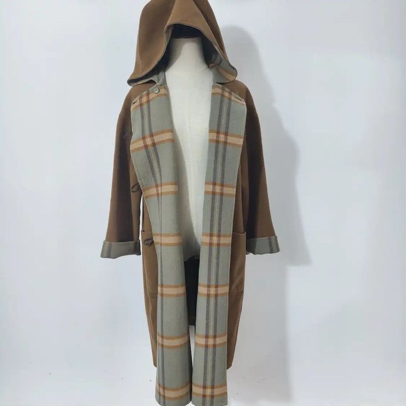 Burberry Burberry Winter Brown Wool Mid-Length Coat Size M / US 6-8 / IT 42-44 - 2 Thumbnail