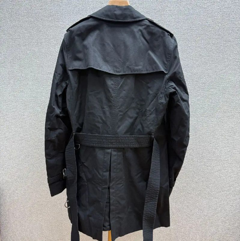 Burberry Burberry Women's Black Cotton Trench Coat Size XXL / US 16-18 / IT 52-54 - 2 Thumbnail