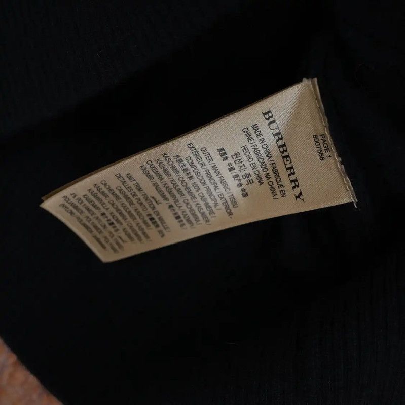 Burberry Burberry Black Wool Logo Long Cardigan Size XS / US 0-2 / IT 36-38 - 7 Thumbnail