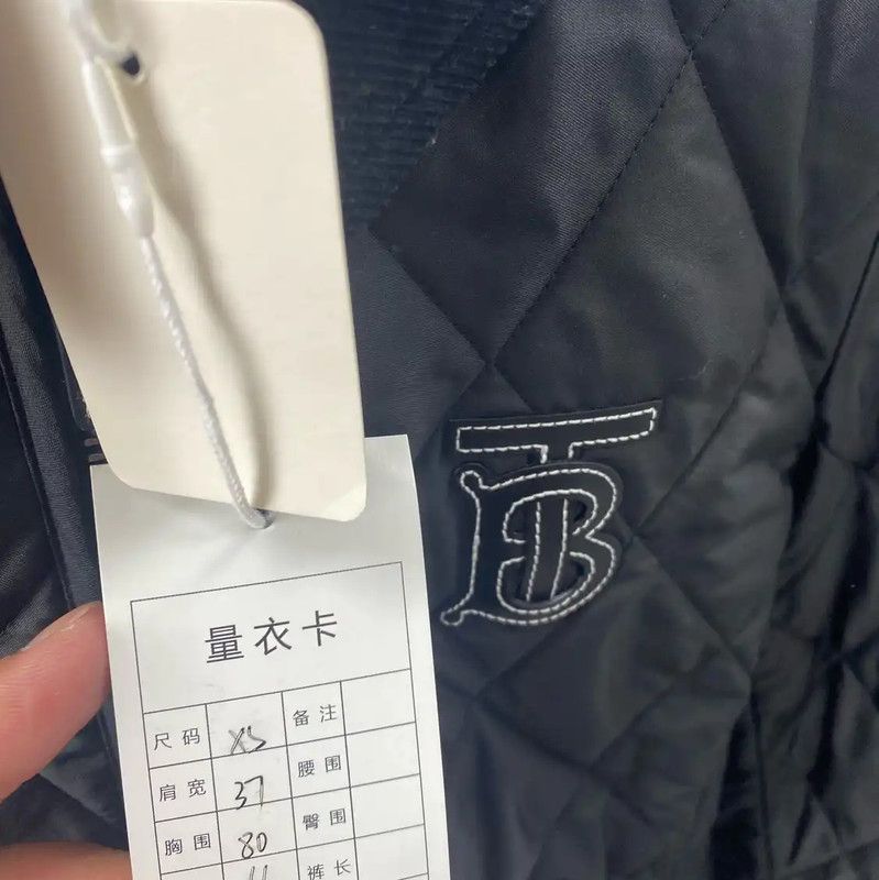 Burberry Burberry Women's Black Quilted Jacket Size XS / US 0-2 / IT 36-38 - 5 Thumbnail