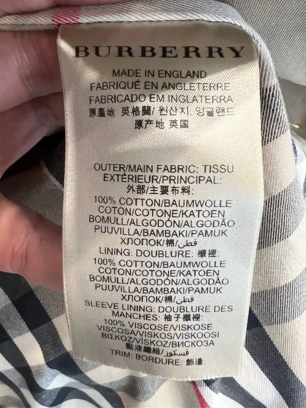 Burberry Burberry Women's Trench Coat in Khaki Size XS / US 0-2 / IT 36-38 - 5 Thumbnail
