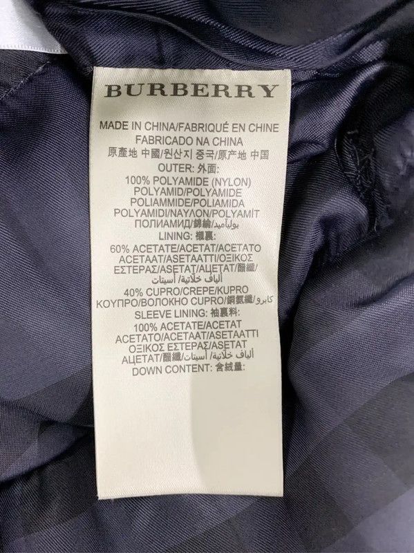 Burberry Burberry M Nylon Down Jacket in Blue Size M / US 6-8 / IT 42-44 - 7 Thumbnail