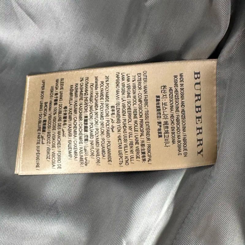 Burberry Burberry Grey Wool Women's Cardigan Size S / US 4 / IT 40 - 6 Thumbnail