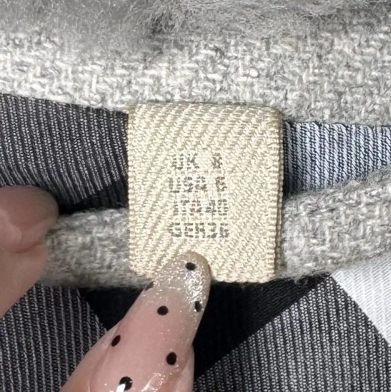Burberry Burberry Grey Wool Women's Cardigan Size S / US 4 / IT 40 - 5 Thumbnail