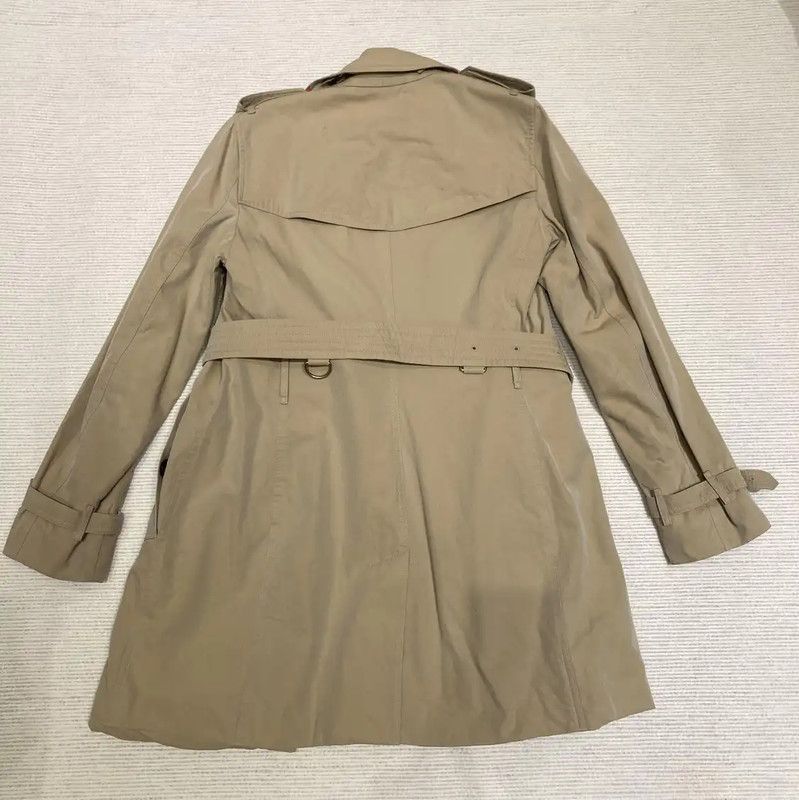 Burberry Burberry Spring Autumn Khaki Cotton Trench Coat Size S / US 4 / IT 40 - 2 Thumbnail