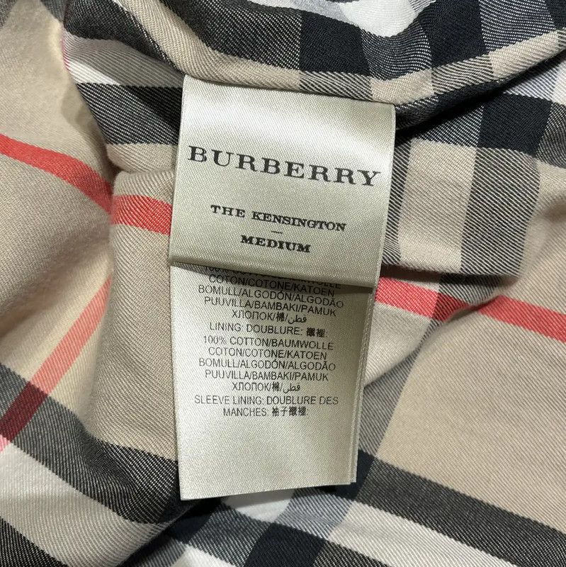 Burberry Burberry Spring Autumn Khaki Cotton Trench Coat Size S / US 4 / IT 40 - 6 Thumbnail