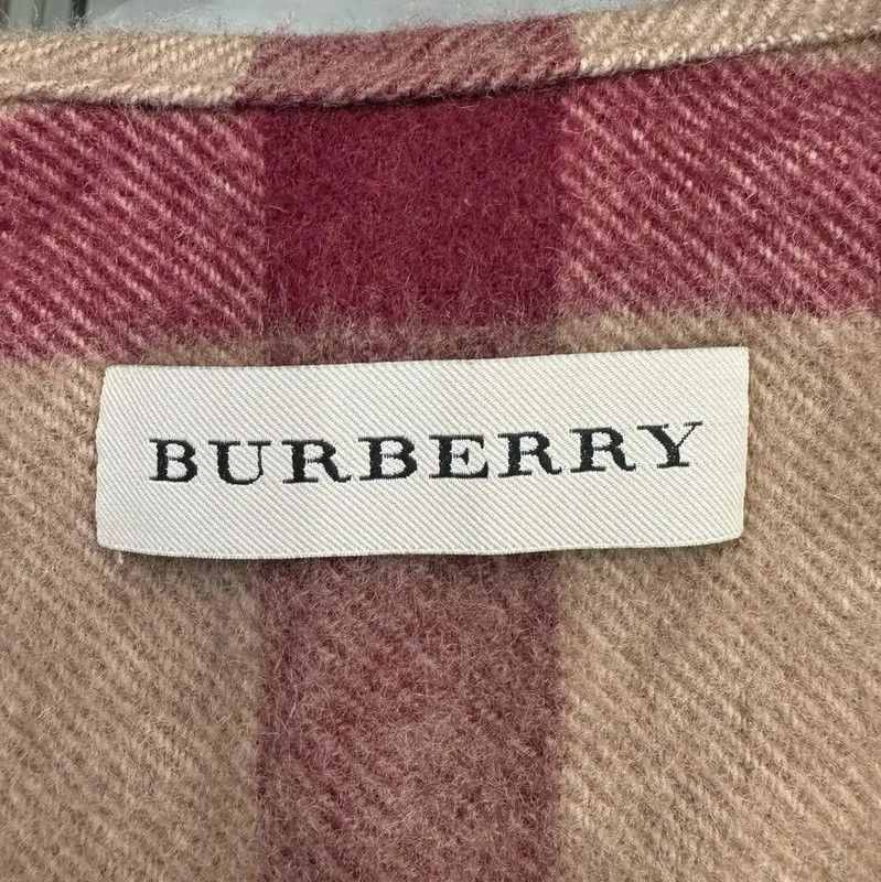 Burberry Burberry Wool Jacket in Dark Brown Size ONE SIZE - 5 Thumbnail