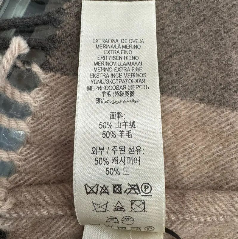 Burberry Burberry Wool Jacket in Dark Brown Size ONE SIZE - 7 Thumbnail