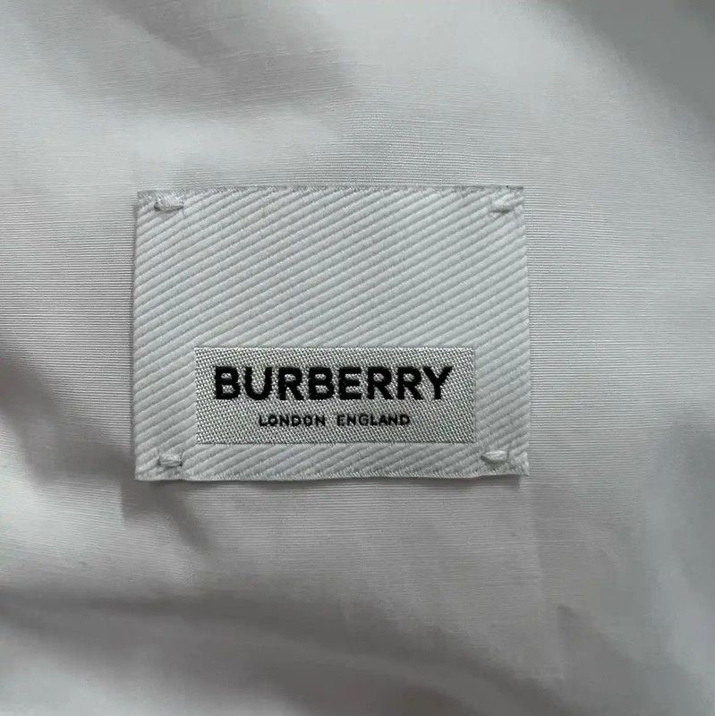 Burberry Burberry White Cotton Women's Jacket Size ONE SIZE - 3 Thumbnail