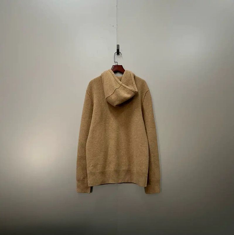 Burberry Burberry Spring Autumn Khaki Wool Hoodie Size M / US 6-8 / IT 42-44 - 3 Thumbnail