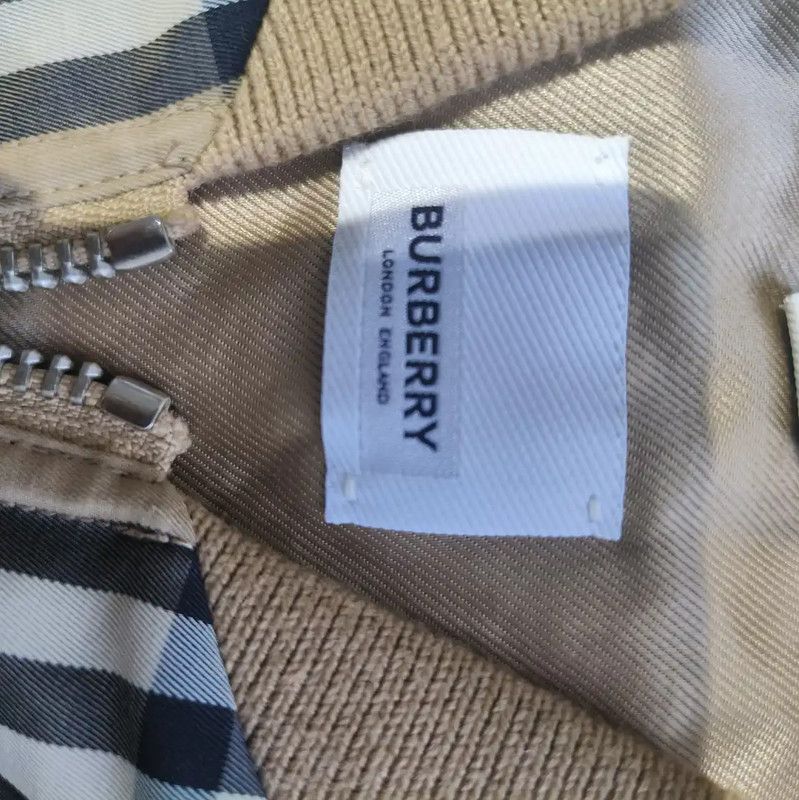 Burberry Burberry Color-Blocked Cotton Women's Jacket Size L / US 10 / IT 46 - 4 Thumbnail