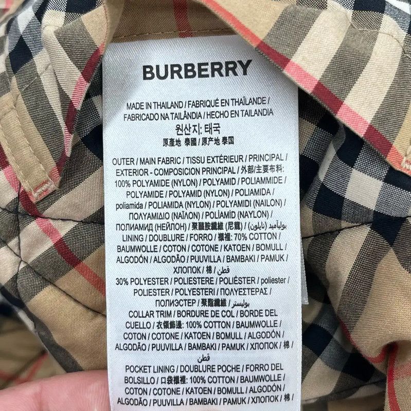 Burberry Burberry Women's Blue Cotton Jacket Size M / US 6-8 / IT 42-44 - 4 Thumbnail
