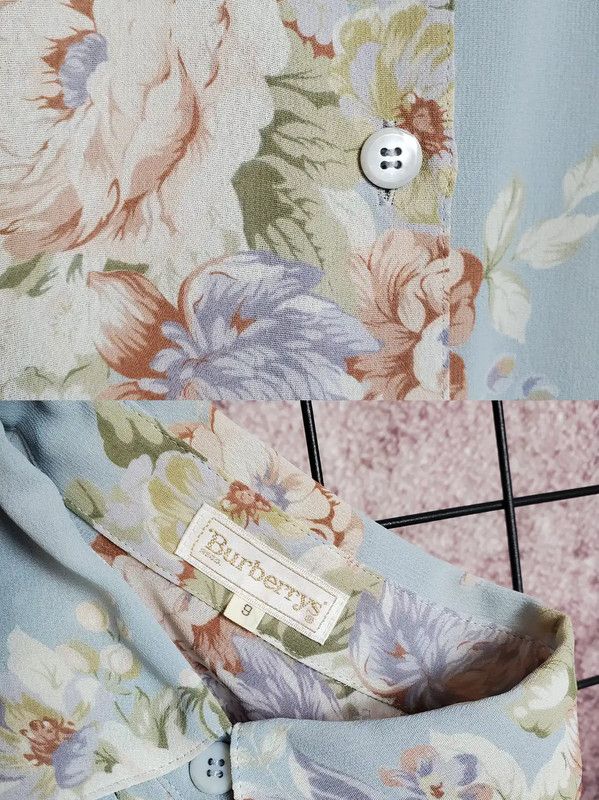 Burberry Burberry Floral Long Sleeve Cardigan for Women Size M / US 6-8 / IT 42-44 - 10 Thumbnail
