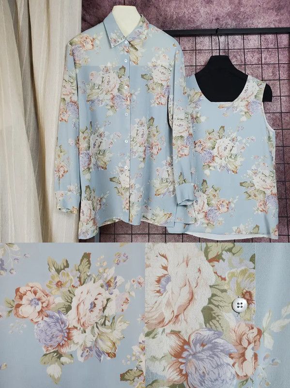 Burberry Burberry Floral Long Sleeve Cardigan for Women Size M / US 6-8 / IT 42-44 - 2 Thumbnail