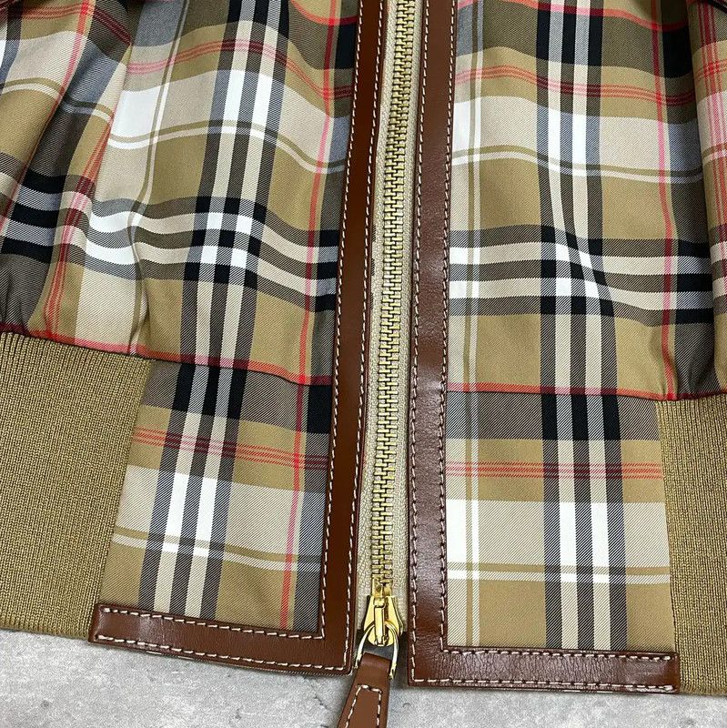 Burberry Burberry Khaki Cotton Ladies Jacket Size L / US 10 / IT 46 - 7 Thumbnail