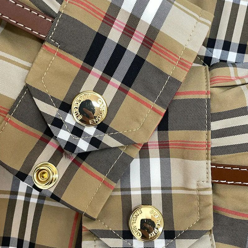 Burberry Burberry Khaki Cotton Ladies Jacket Size L / US 10 / IT 46 - 8 Thumbnail