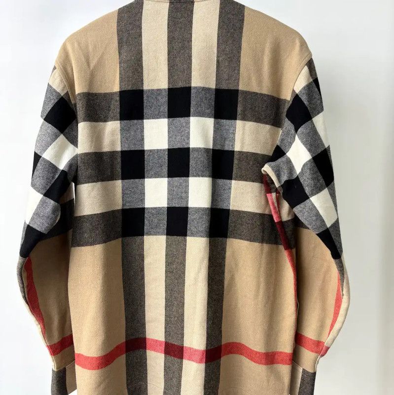 Burberry Burberry Women's Khaki Check Jacket Size XS / US 0-2 / IT 36-38 - 2 Thumbnail