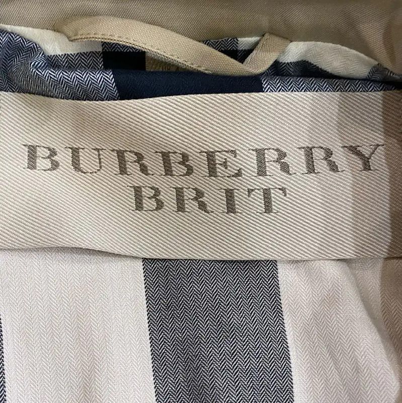 Burberry Burberry Khaki Cotton Women's Trench Coat Size XS / US 0-2 / IT 36-38 - 6 Thumbnail