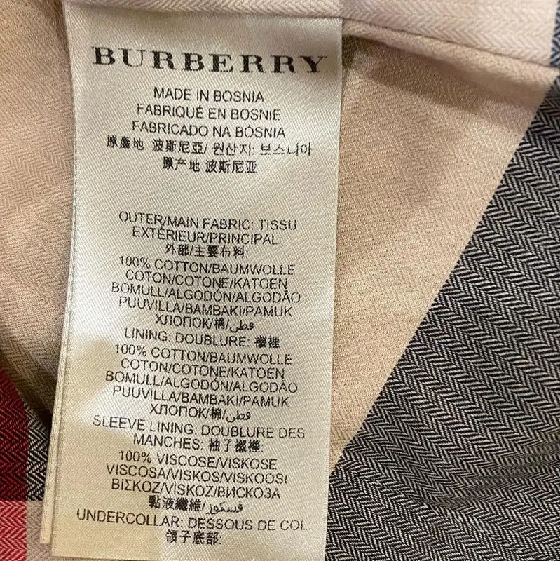 Burberry Burberry Khaki Cotton Women's Trench Coat Size XS / US 0-2 / IT 36-38 - 8 Thumbnail