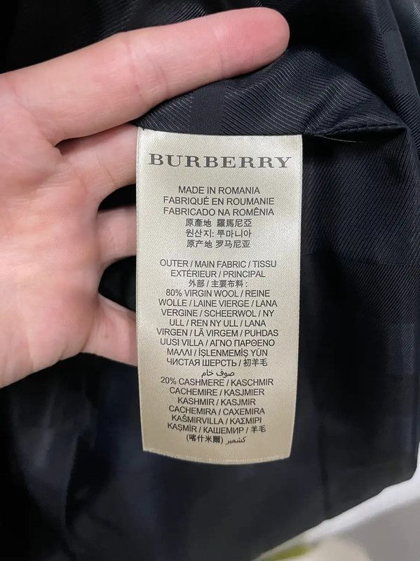 Burberry Burberry Black Women's Coat for Spring and Autumn Size ONE SIZE - 7 Thumbnail