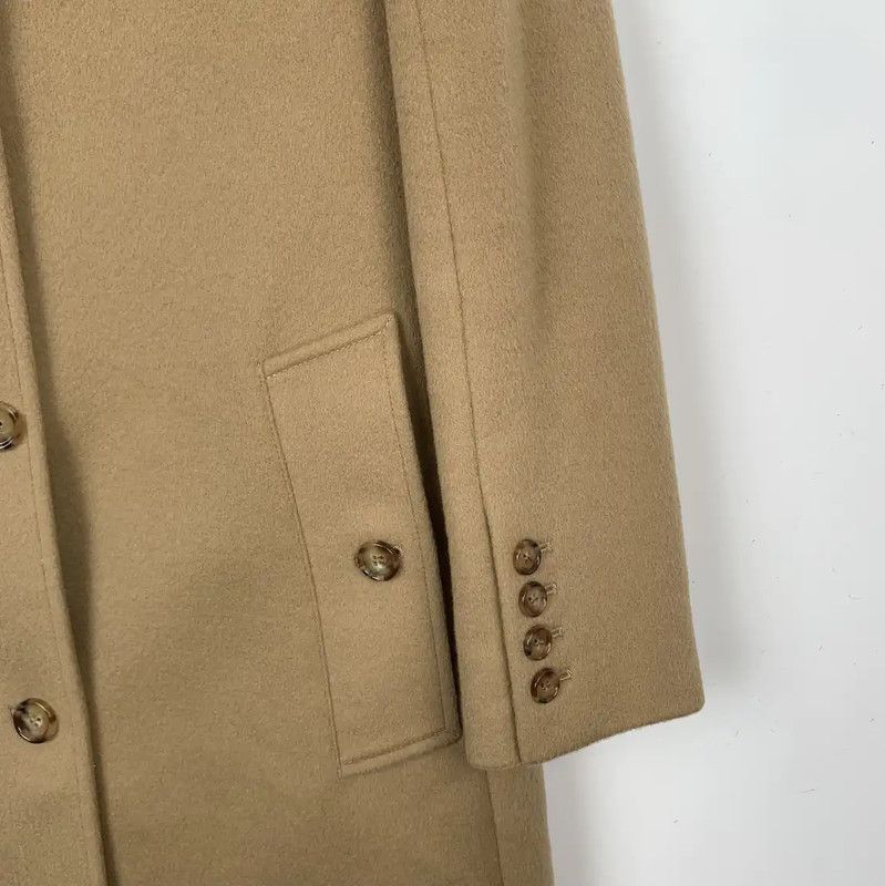 Burberry Burberry Brown Wool Women's Overcoat Size XS / US 0-2 / IT 36-38 - 4 Thumbnail